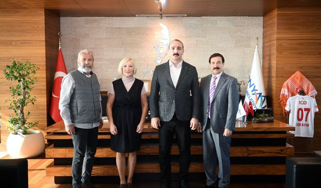 Us-Der’den Konyaaltı Belediyesi'ne ziyaret!