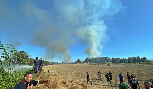 Antalya’da 3 farklı noktada yangın çıktı... İş yeri ve seralar ramak kala kurtarıldı