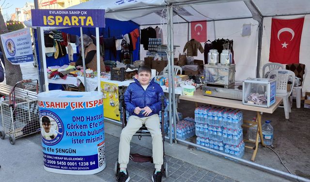 DMD hastası Görkem Efe için hastaneye konulan bağış kumbarasını çalan şüpheli serbest