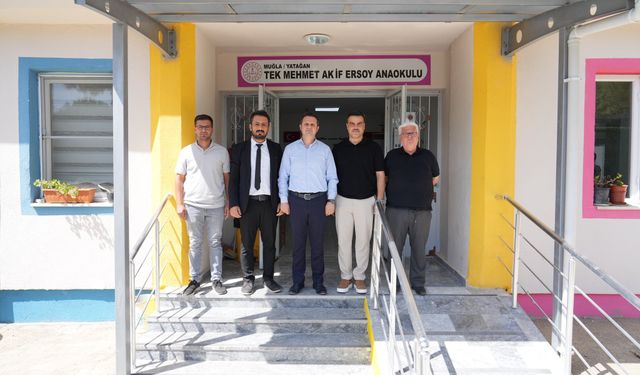 Muğla İl Milli Eğitim Müdürü Çay’dan 2025-2026 eğitim yılı kapsamında Yatağan'a ziyaret