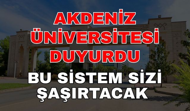 Akdeniz Üniversitesi duyurdu! Çocuk Üniversitesi kış programının kapılarını açtı