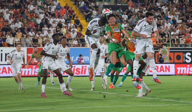 Alanyaspor, Sergen Yalçınlı Beşiktaş’ı devirdi: 2-0