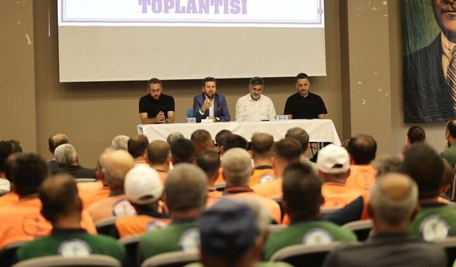 Başkan Tatık, Tavas'a daha kaliteli hizmet için personeliyle bir araya geldi