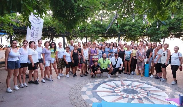 Bodrum'la Nefes Al etkinliği sürüyor