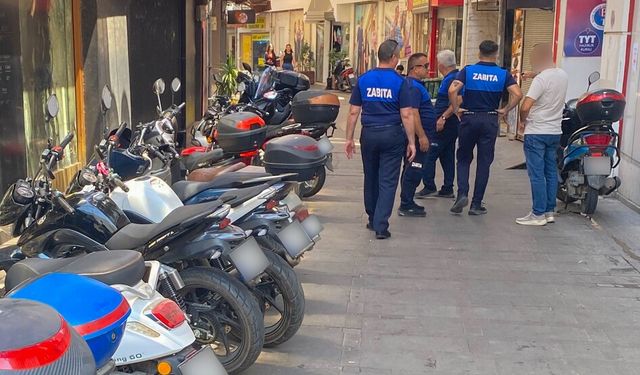 Çiçek Sokak’ta yaya güvenliğine yönelik denetim gerçekleştirildi