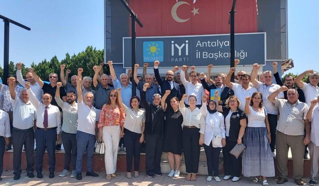 Gazipaşa, Kepez ve Manavgat İlçe Başkanları belli oldu! İyi Parti Antalya Teşkilatı’nda değişim rüzgarı