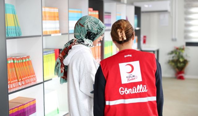 Kızılay kütüphanelerinde hazırlanan 504 öğrenci üniversiteli oldu