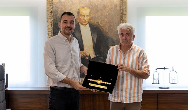 Korkuteli Belediyesi’nden, Başkan Vekili Çiçek’e ziyaret