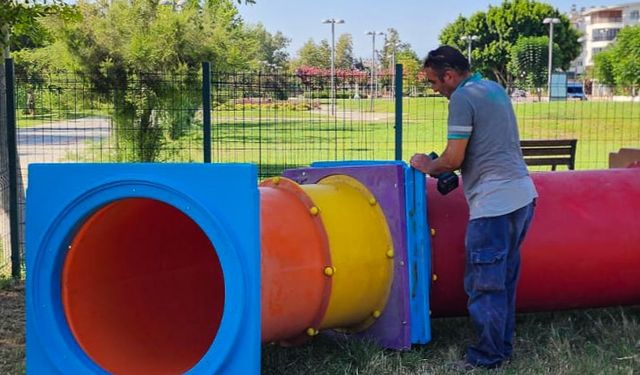 Manavgat Belediyesi’nden Köpek Eğitim Parkı’na yeni parkurlar