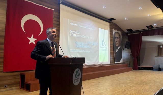 ADÜ Rektör Yardımcısı Salan’dan yeni eğitim yılına anlamlı başlangıç