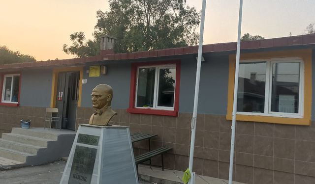 Fedakar müdür okulu sil baştan yeniledi