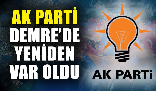 AK Parti Demre’de yeniden var oldu! Demre’de meclis dağılımı nasıl? Demre’de AK Parti’nin kaç meclis üyesi var? Demre’de kaç CHP meclis üyesi var?