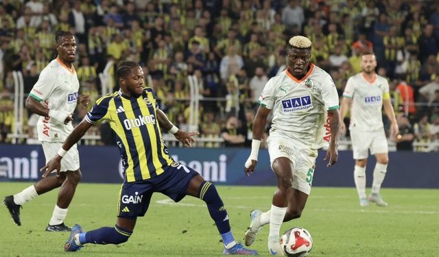Alanyaspor, Fenerbahçe’den 1 puanı söktü aldı 2-2