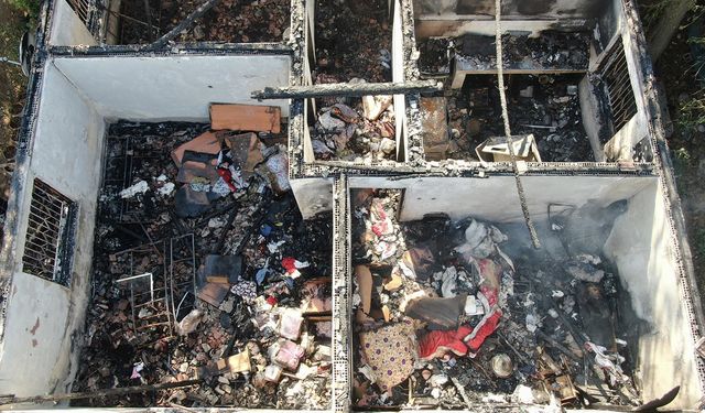 Evi küle döndü, çaresizlik içinde izledi! Gözümün önünde 10 dakikada çöktü