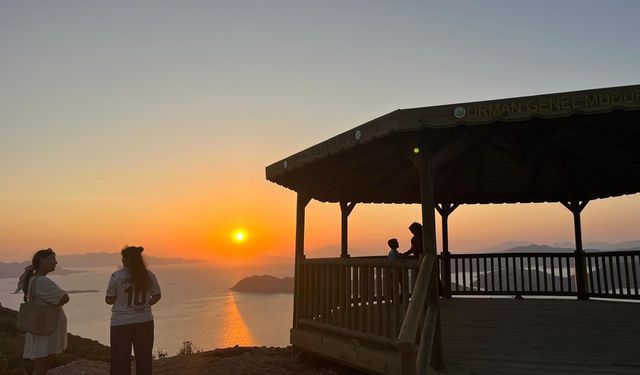 Marmaris’te gün doğumu ve batımı manzarasının yeni adresi belli oldu!