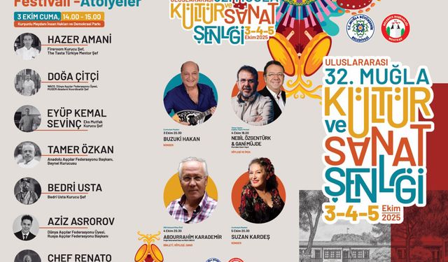 Uluslararası Muğla Kültür ve Sanat Şenliği kapılarını açmaya hazırlanıyor!