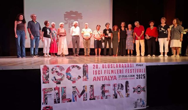 20. İşçi Filmleri Festivali Antalya’da başladı! Müfit Kayacan: “Antalya’nın evladıyım”