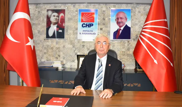 CHP Antalya İl Başkanı Nail Kamacı'dan kongre öncesinde dayanışma çağrısı!