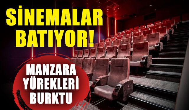 Sinemalar batıyor! Manzara yürekleri burktu