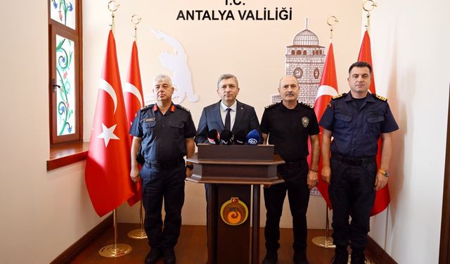 Antalya’da akıllara durgunluk veren asayiş olayları… Toplamda 848 operasyon
