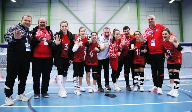 Goalball Avrupa Şampiyonasına Denizlili sporcular damga vurdu