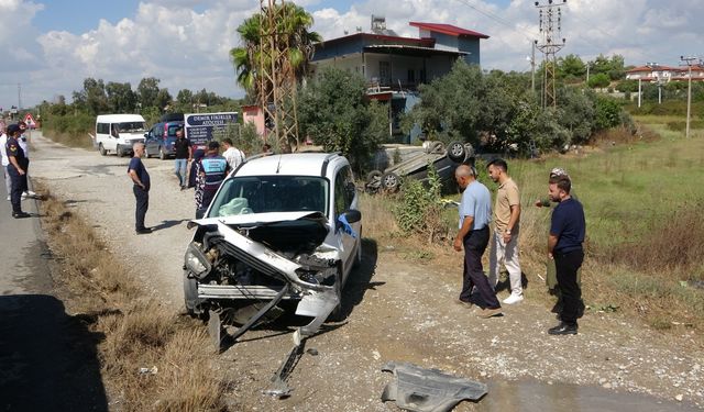 Manavgat’ta yaşanan kazada sürücüler kuzen çıktı