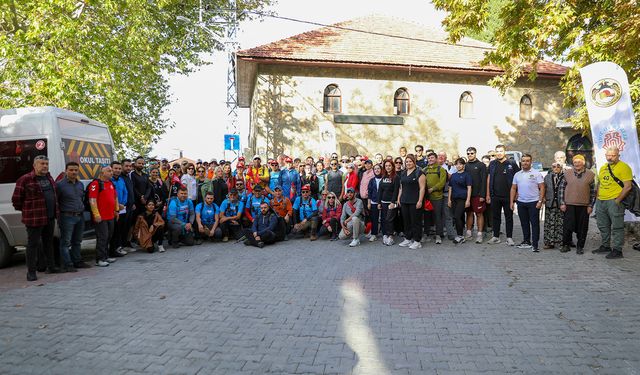 Alanya Keykubad Göç ve Kervan Yolları Projesi'nin ilk yürüyüşü yapıldı