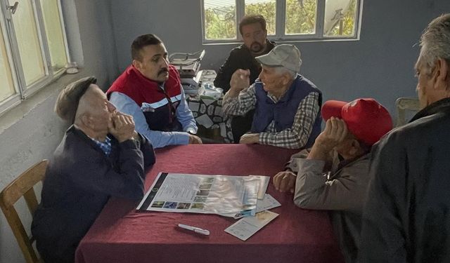 Köşk’te çiftçilerin gündemi hastalıklarla mücadele ve verimlilik