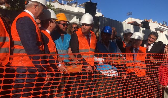 Muğla'da güneş enerjili modern okulun temeli atıldı