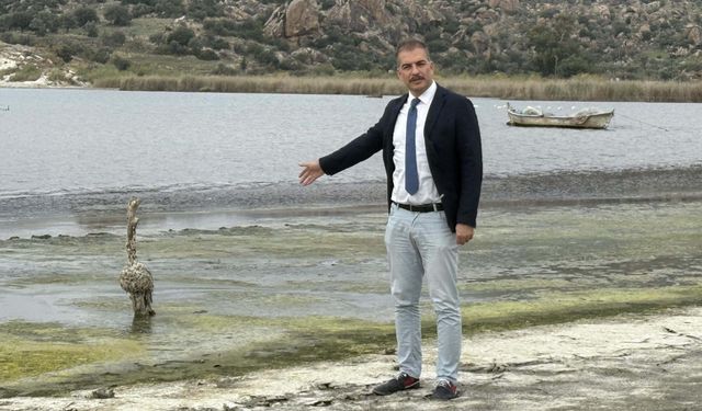 Suyu 50 metre çekilen Bafa Gölü'ne Büyük Menderes Nehri hayat verecek