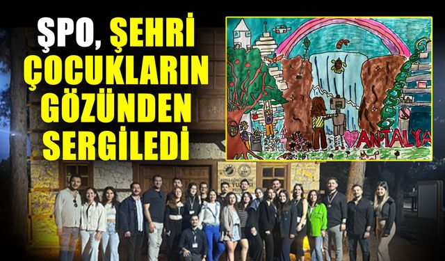 ŞPO şehri çocukların gözünden sergiledi