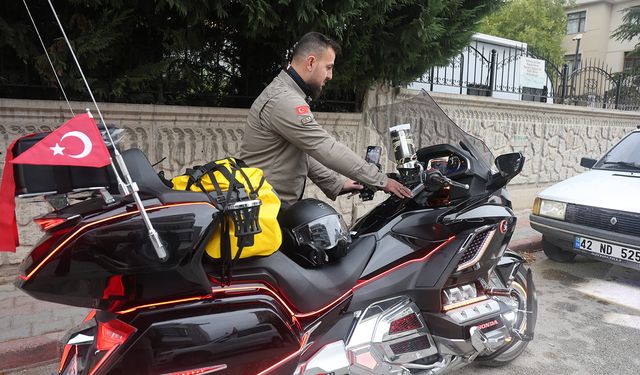 Babasıyla kurduğu hayal yarım kaldı… Tek başına 3 bin 707 kilometrelik yola çıktı