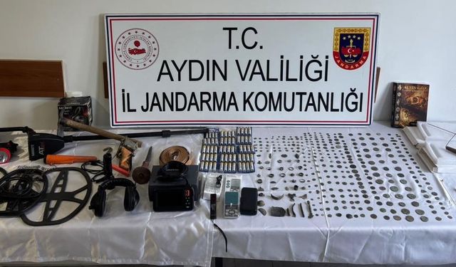 Jandarmadan tarihi eser baskını! Roma ve Bizans dönemine ait eserler ele geçirildi