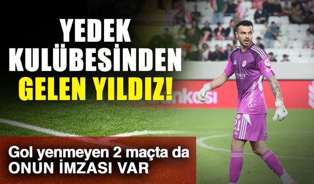 Yedek kulübesinden gelen yıldız! Gol yenmeyen 2 maçta da onun imzası var