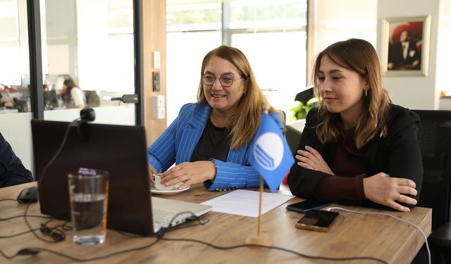 Alanya Belediyesi’nden onlıne mavi bayrak toplantısı