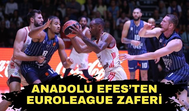 9 bin 267 Antalyalı şahit oldu… Anadolu Efes’ten EuroLeague zaferi 74-72