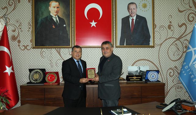 Başkan Yıldırım’a SGK il müdüründen teşekkür ziyareti