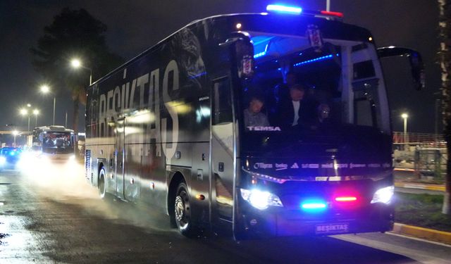 Beşiktaş kafilesi Antalya’ya ulaştı