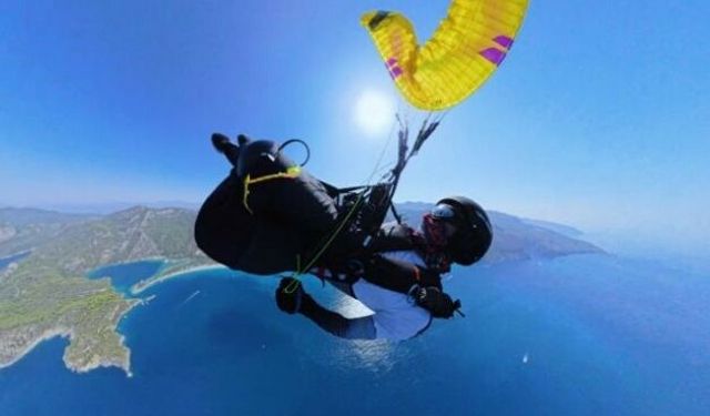 Menteşe’de paraşütçü alarmı: Düştü ihbarı yapılan paraşütçü evinde bulundu