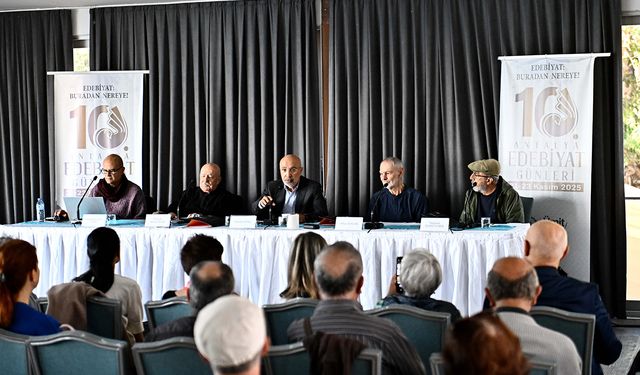 10. Antalya Edebiyat Günleri sona erdi