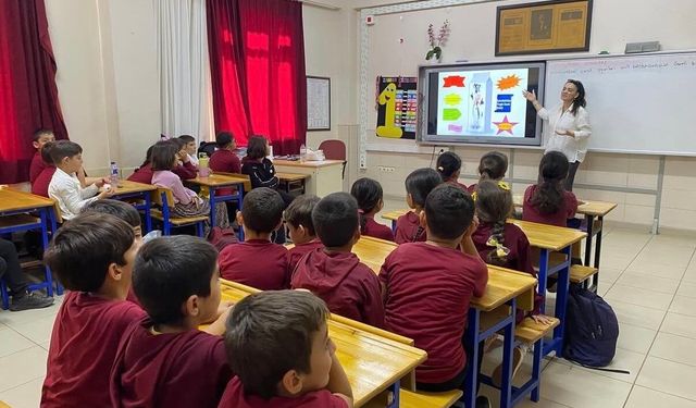 Gazipaşa'da öğrencilere su tasarrufu ve gıda güvenliği eğitimi