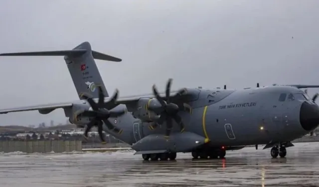 Gürcistan'da düşen askeri kargo uçaktaki 20 şehit Ankara'ya getirildi