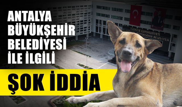 Antalya Büyükşehir Belediyesi ile ilgili şok iddia
