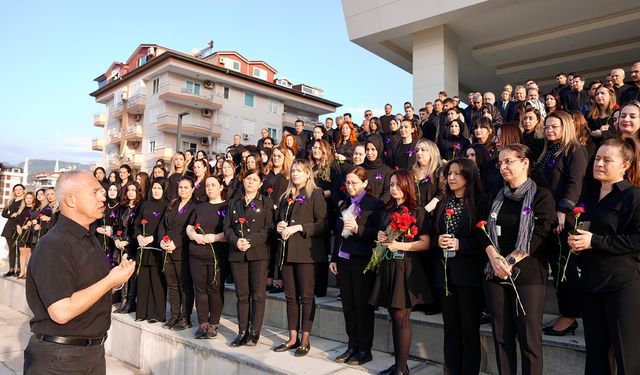 Kadına şiddete siyah tepki