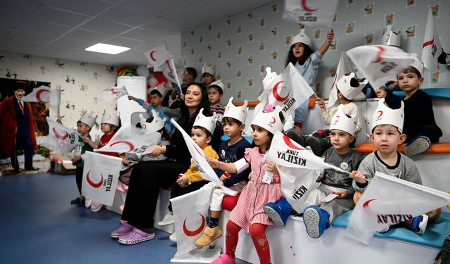 Aydın’da minikler Kızılay’ı öğrendi… Kan bağışının önemi anlatıldı