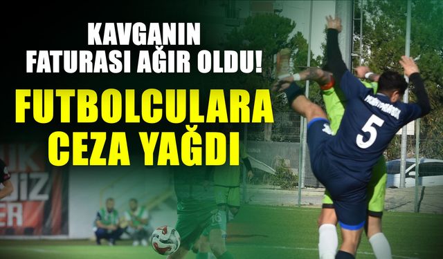 Uçan tekme, yumruk ve tokatlı maçın faturası kesildi! Disiplin Kurulu, futbolculara ceza yağdırdı