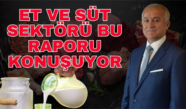 Antalya’da et ve süt sektörü bu raporu konuşuyor