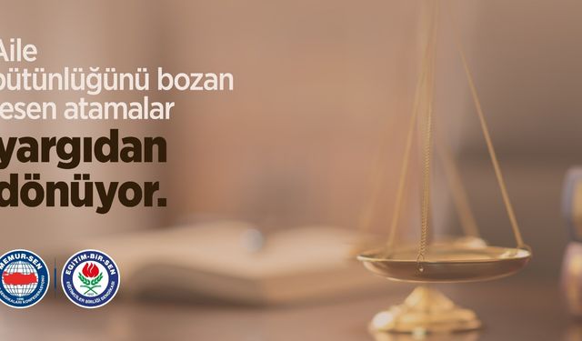 Aile bütünlüğünü bozan resen atamalara durdurma