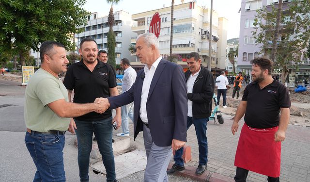 Atatürk Caddesi tarihi dönüşümünde vites yükseltildi