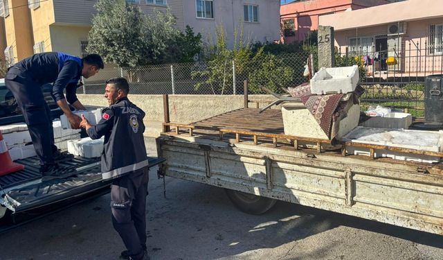 Tarsus’ta ihbar üzerine 250 kilo sağlıksız balık ele geçirildi